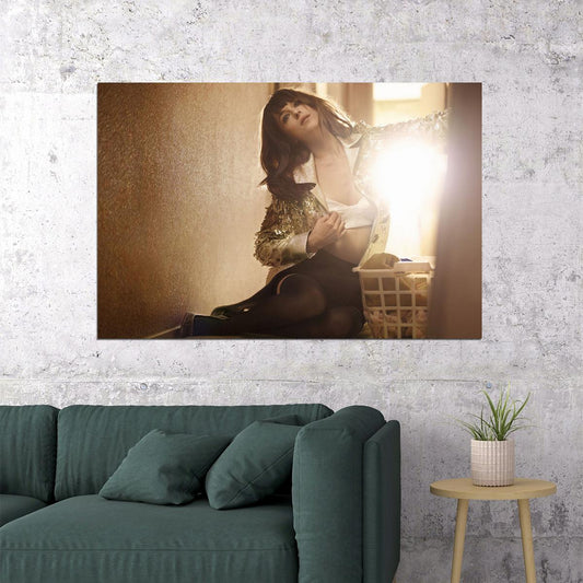 Dakota Johnson American Cinema Actor Woman Model Poster Wall Art Print Home Wall Decor - xonomax