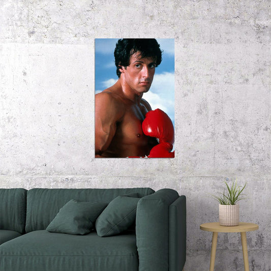 Sylvester Sly Stallone American Cinema Actor Rocky 3 Movie Poster Wall Art Print Home Wall Decor - xonomax