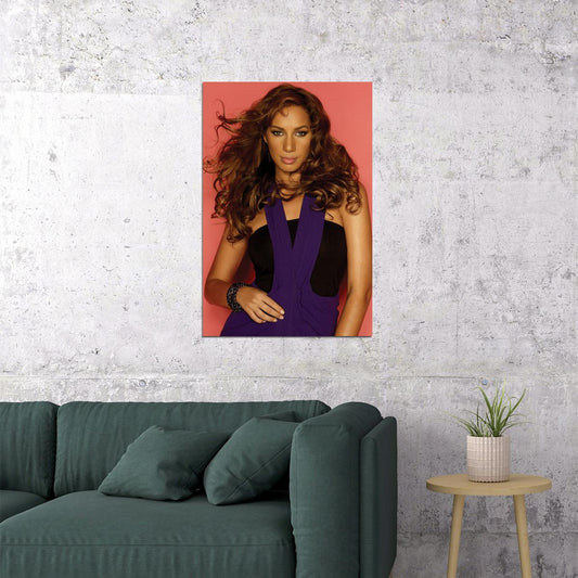 Leona Lewis British Female Singer Musician Poster Wall Art Print Home Wall Decor - xonomax