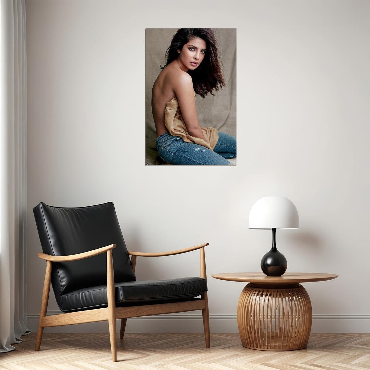 Priyanka Chopra Indian Woman Actress Singer Beauty Artist Poster Wall Art Print Home Wall Decor - xonomax