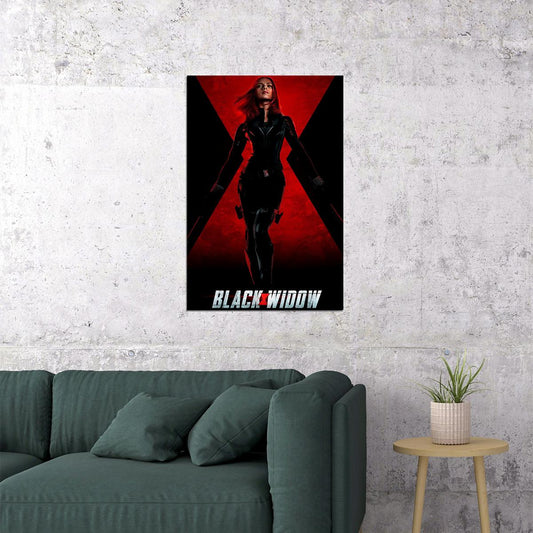 Black Widow Movie Superhero Dark Life Great Threat Poster Wall Art Print Home Wall Decor - xonomax