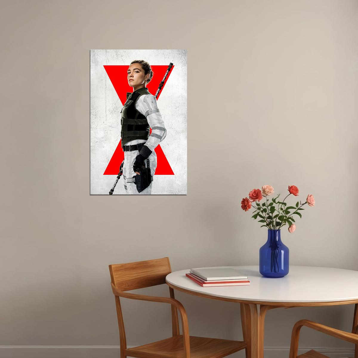 Black Widow Movie Dark Life Great Threat Superhero Poster Wall Art Print Home Wall Decor - xonomax