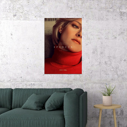 Spencer Movie Drama Biography Poster Wall Art Print Home Wall Decor - xonomax