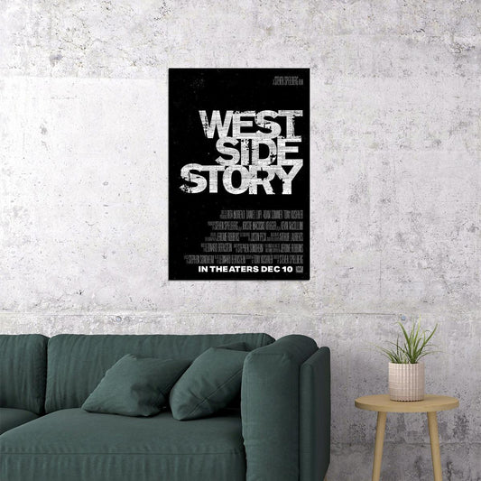 West Side Story Movie Crime Drama Musical Poster Wall Art Print Home Wall Decor - xonomax