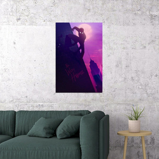 Spider Man No Way Home Movie Adventure Fantasy Poster Wall Art Print Home Wall Decor - xonomax