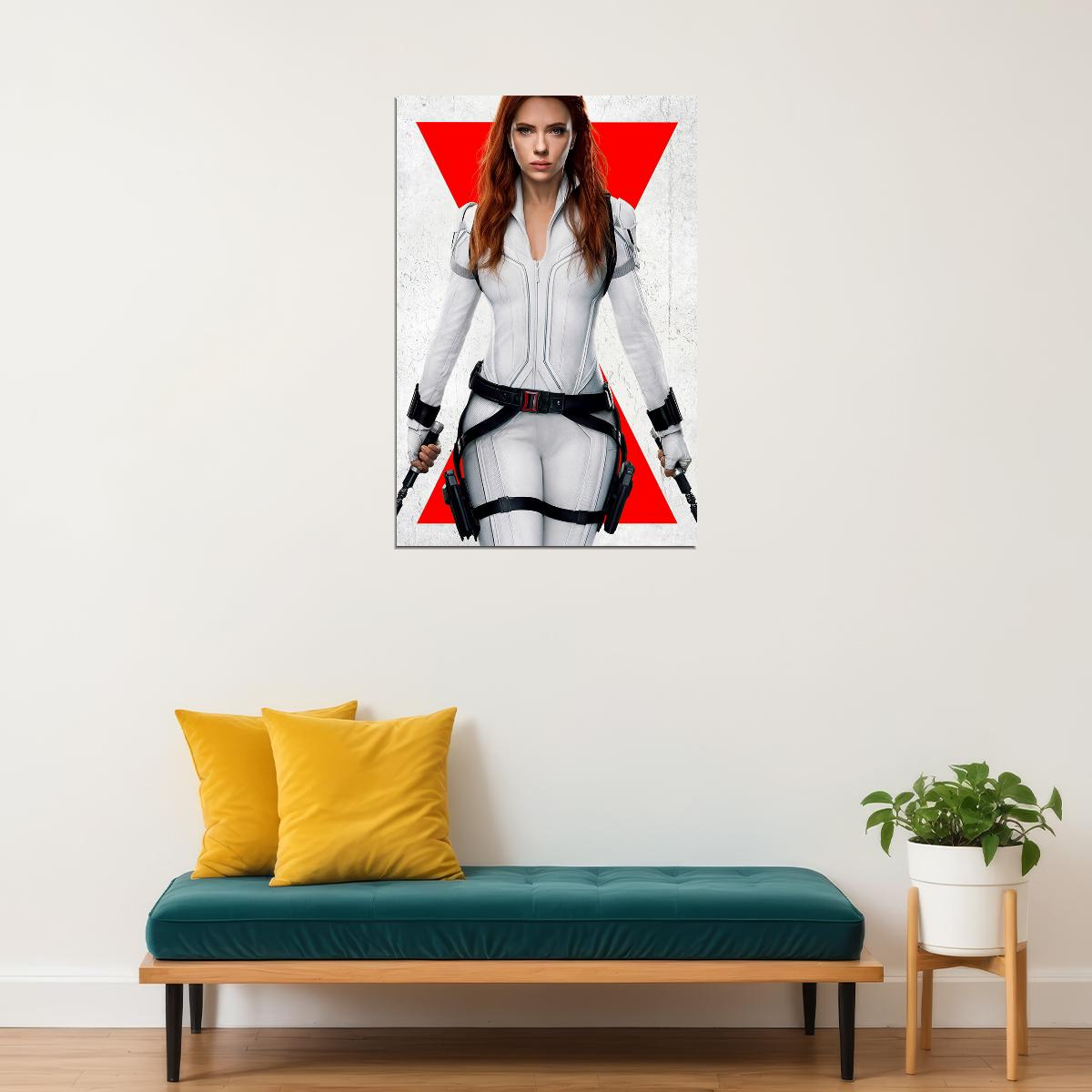 Black Widow Movie Superhero Adventure Action Poster Wall Art Print Home Wall Decor - xonomax