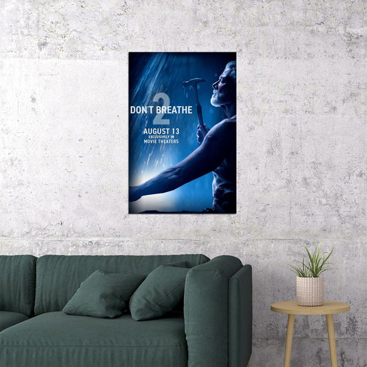 Don't Breathe 2 Movie Adventure Horror Action Poster Wall Art Print Home Wall Decor - xonomax