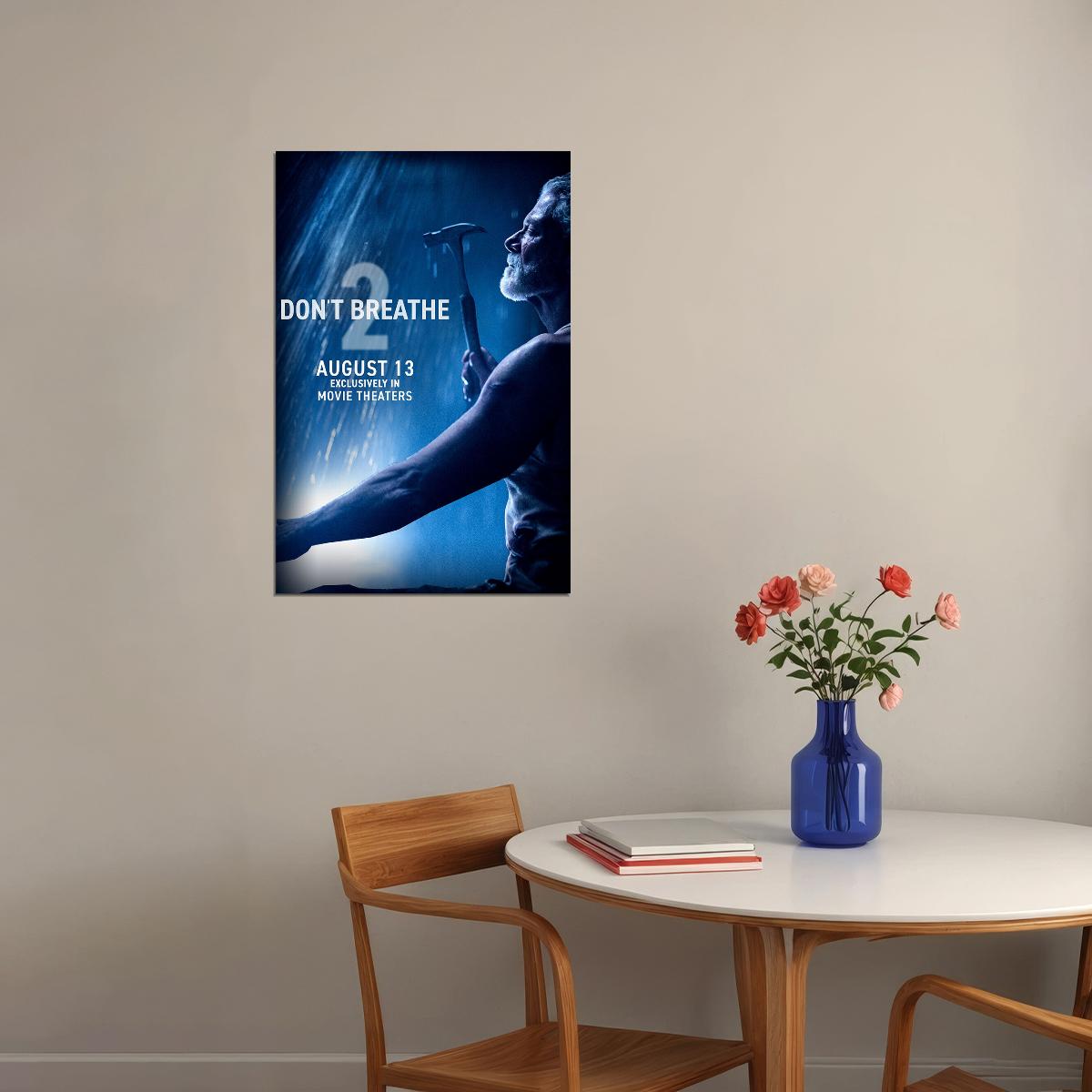 Don't Breathe 2 Movie Adventure Horror Action Poster Wall Art Print Home Wall Decor - xonomax