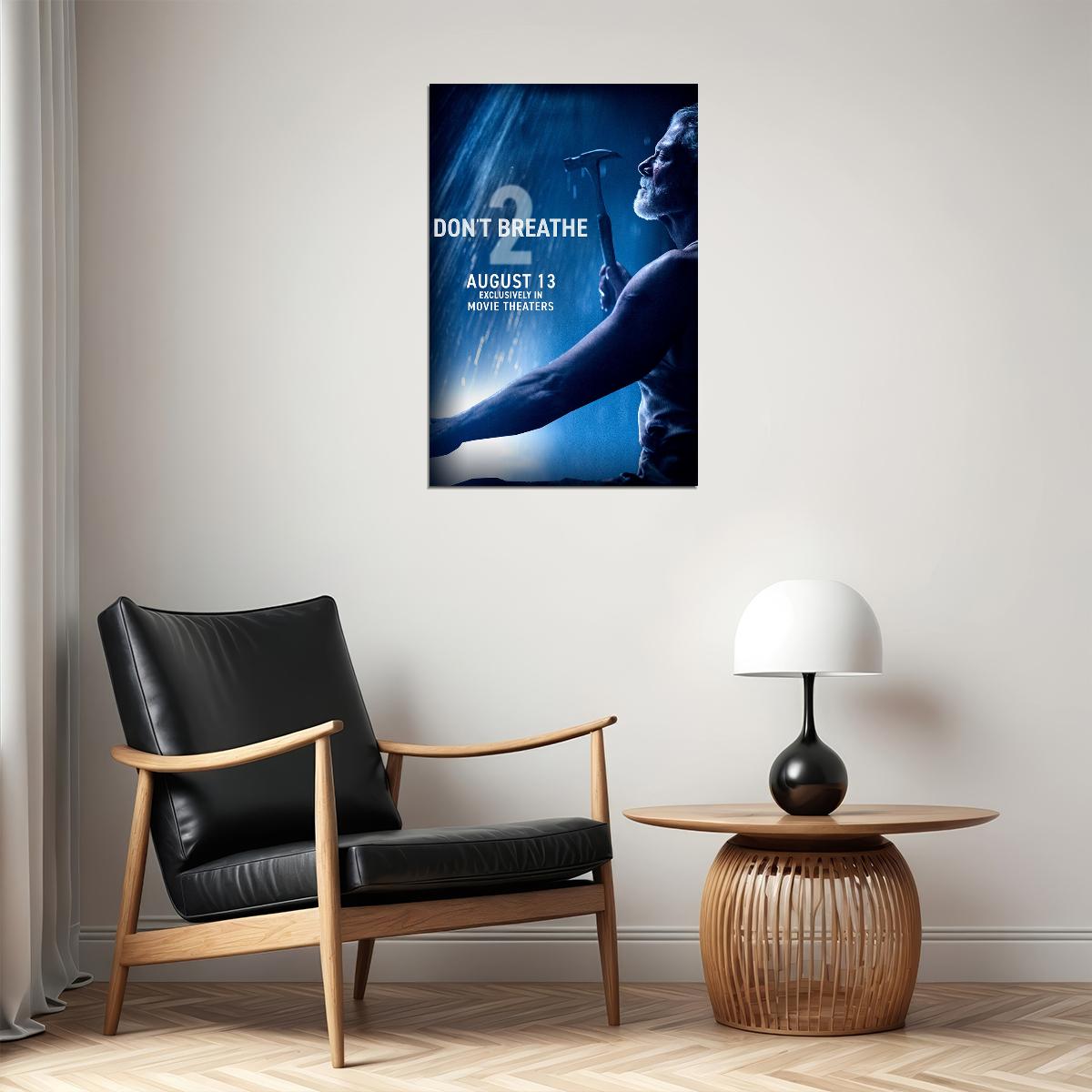 Don't Breathe 2 Movie Adventure Horror Action Poster Wall Art Print Home Wall Decor - xonomax