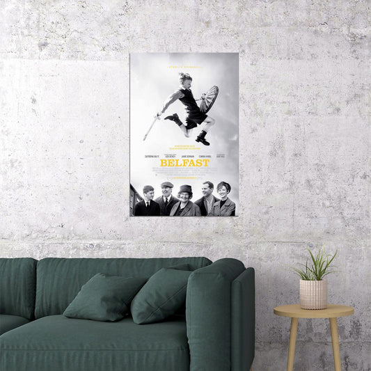 Belfast Movie Drama Family Adventure Poster Wall Art Print Home Wall Decor - xonomax