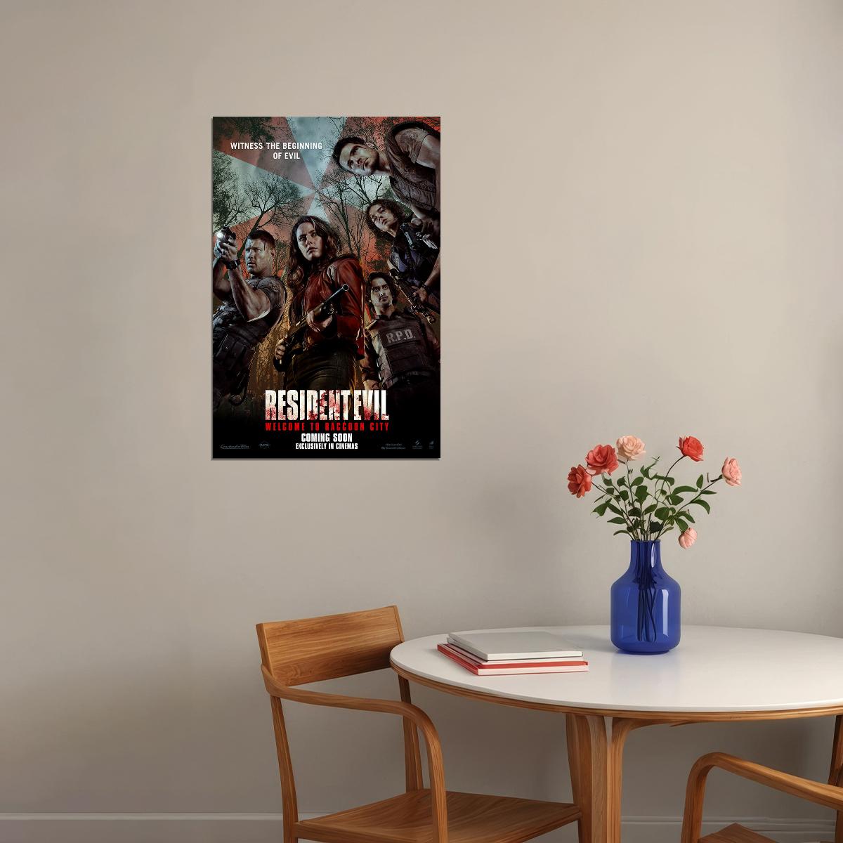 Resident Evil Welcome To Raccoon City Movie Poster Wall Art Print Home Wall Decor - xonomax