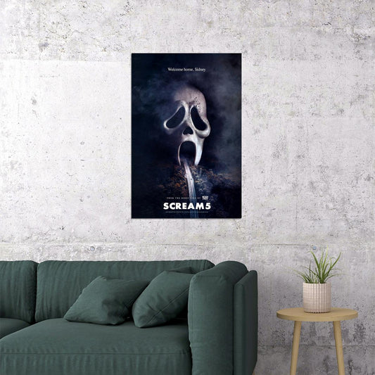 Scream Movie Mystery Thriller Horror Action Poster Wall Art Print Home Wall Decor - xonomax