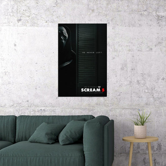 Scream Movie Adventure Horror Thriller Poster Wall Art Print Home Wall Decor - xonomax