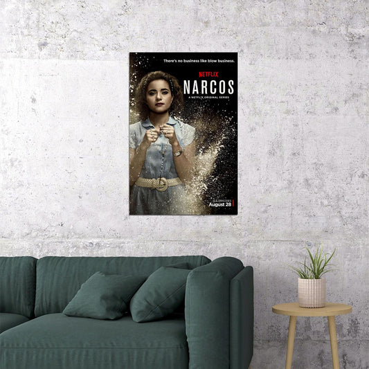 Narcos Mexico Movie Action Murderer Drama Poster Wall Art Print Home Wall Decor - xonomax