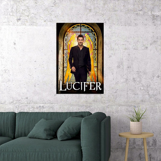 Lucifer Movie Crime Excitement Fantasy Drama Poster Wall Art Print Home Wall Decor - xonomax