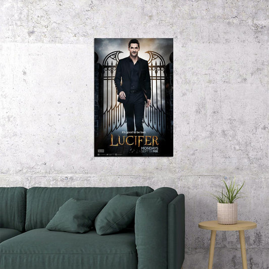 Lucifer Movie Crime Drama Fantasy Action Poster Wall Art Print Home Wall Decor - xonomax