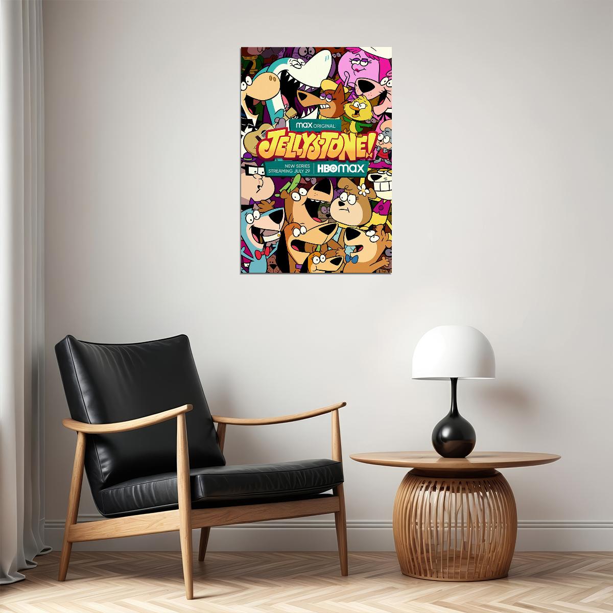 Jellystone Movie Animation Aciton Comedi Poster Wall Art Print Home Wall Decor - xonomax