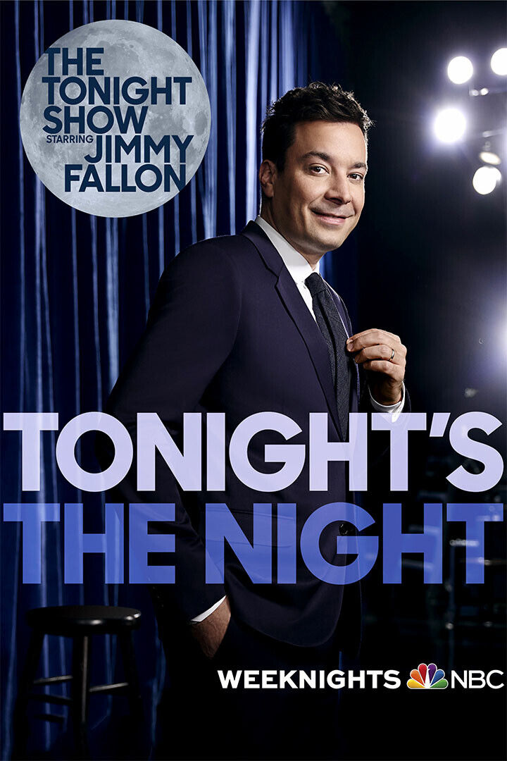 The Tonight Show Starring Jimmy Fallon Poster Wall Art Print Home Wall Decor - xonomax