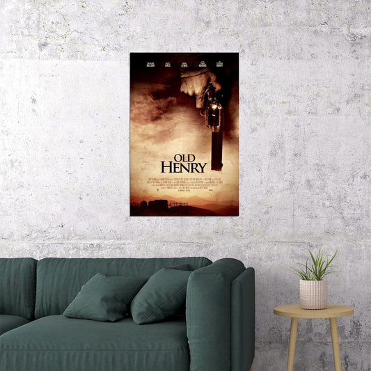 Old Henry Movie Thriller Action Poster Wall Art Print Home Wall Decor - xonomax