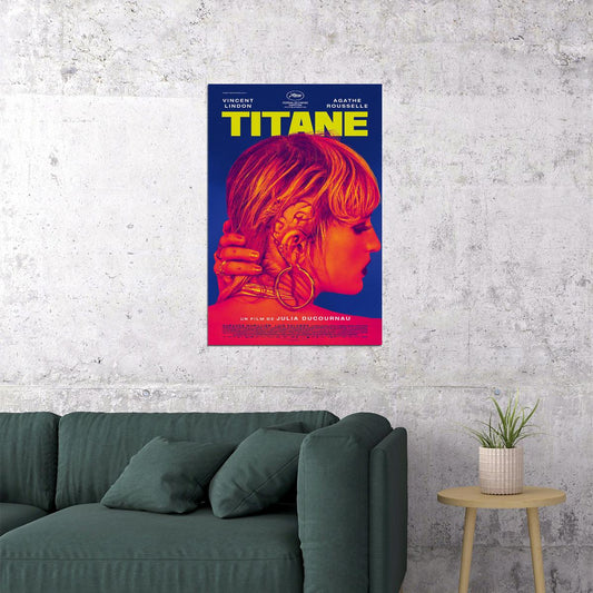 Titane Movie Drama Science Fiction Horror Poster Wall Art Print Home Wall Decor - xonomax