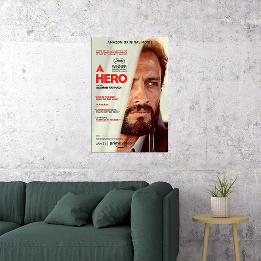 A Hero Movie Drama Thriller Action Poster Wall Art Print Home Wall Decor - xonomax