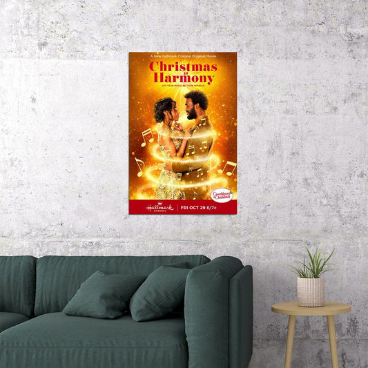 Christmas In Harmony Movie Romantic Drama Poster Wall Art Print Home Wall Decor - xonomax