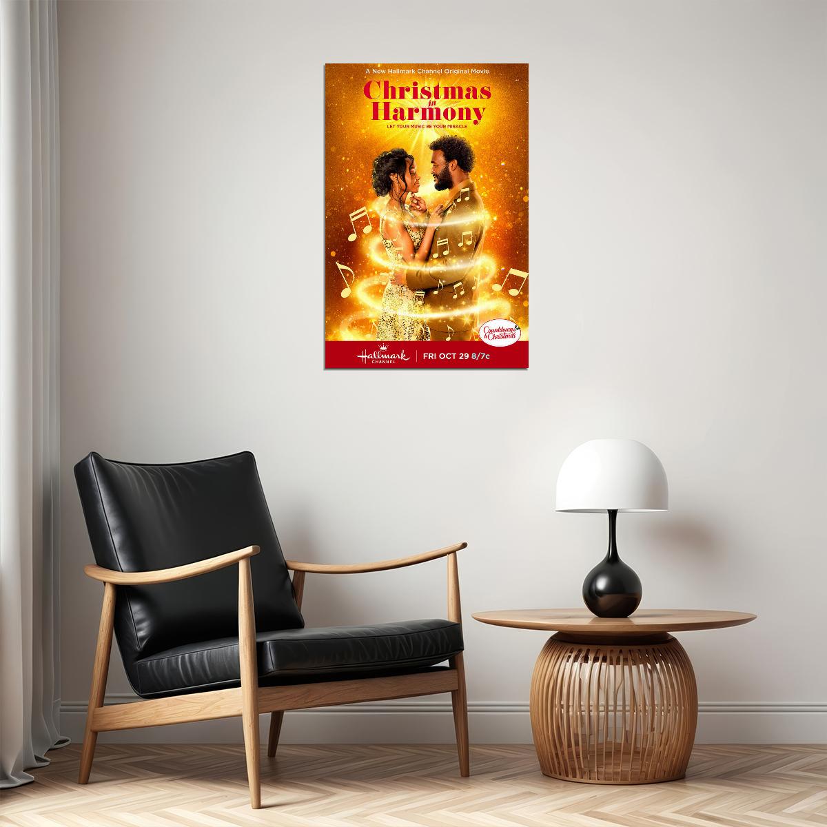 Christmas In Harmony Movie Romantic Drama Poster Wall Art Print Home Wall Decor - xonomax