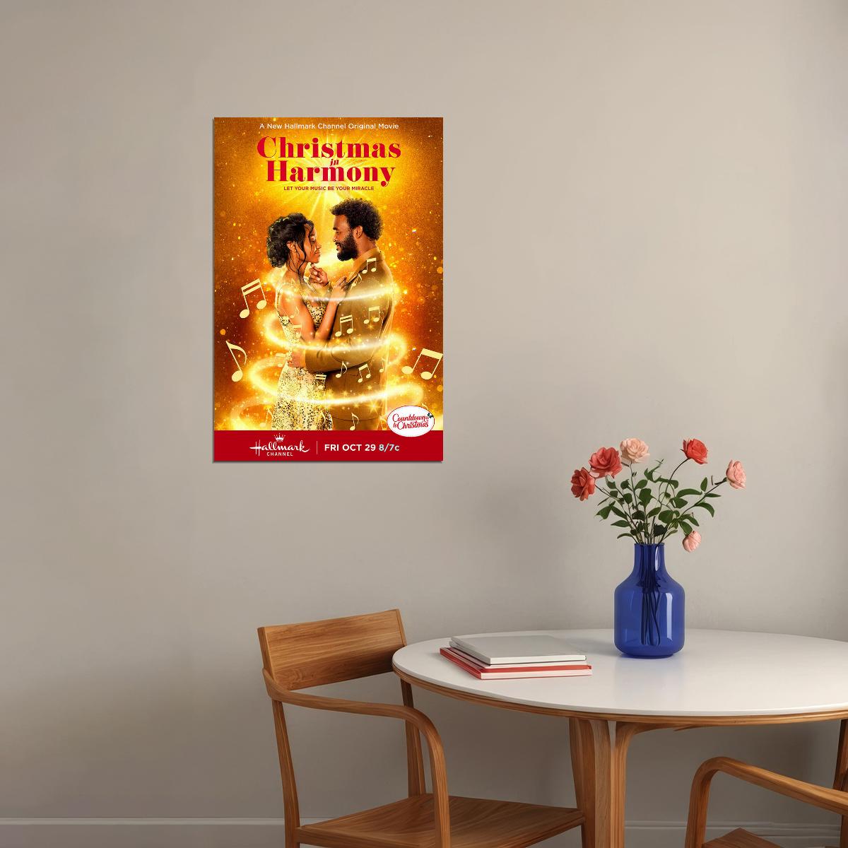 Christmas In Harmony Movie Romantic Drama Poster Wall Art Print Home Wall Decor - xonomax