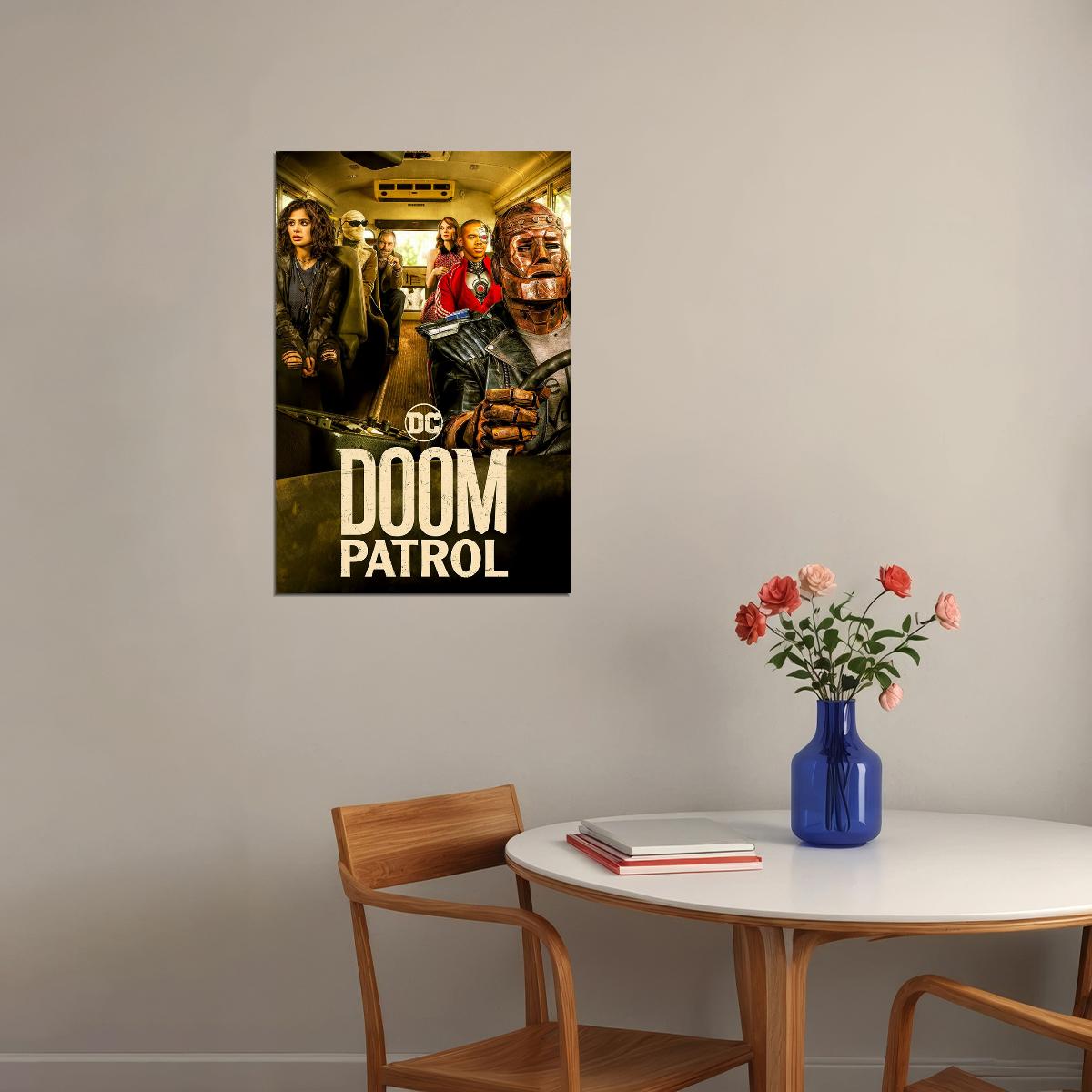 Doom Patrol Full Character Movie Action Poster Wall Art Print Home Wall Decor - xonomax