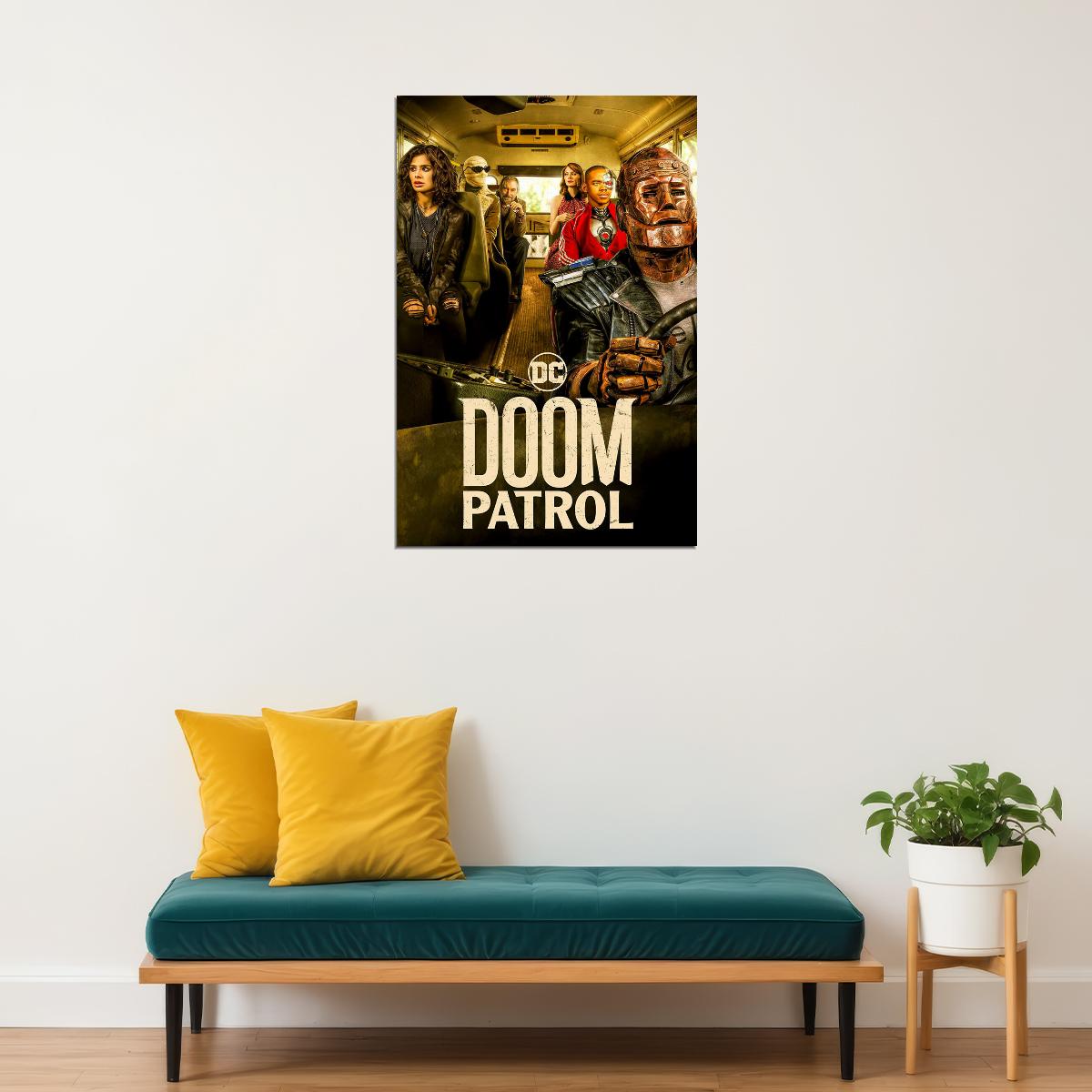 Doom Patrol Full Character Movie Action Poster Wall Art Print Home Wall Decor - xonomax