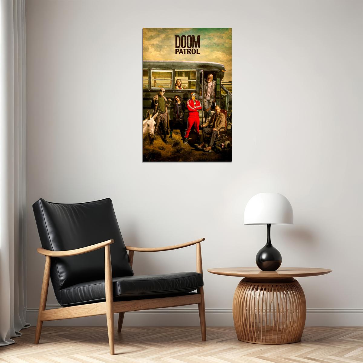 Doom Patrol Full Character Movie Adventure Poster Wall Art Print Home Wall Decor - xonomax