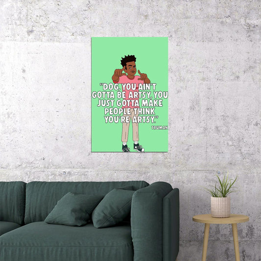 Fairfax Movie Excitement Animation Poster Wall Art Print Home Wall Decor - xonomax