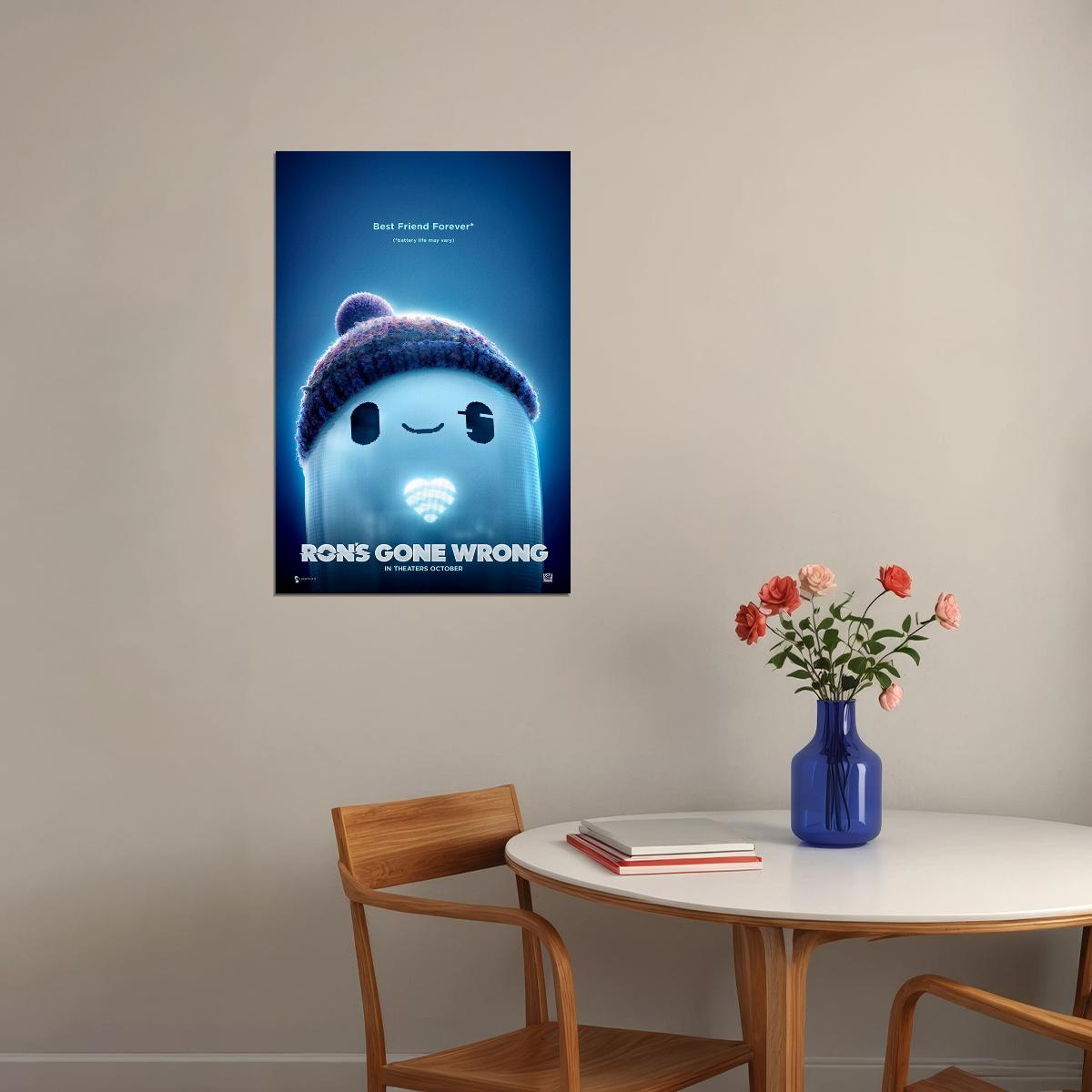Ron's Gone Wrong Movie Animation Comedy Poster Wall Art Print Home Wall Decor - xonomax