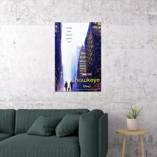 Hawkeye Movie Adventure Action Poster Wall Art Print Home Wall Decor - xonomax
