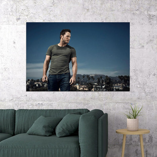 Pratt American Cinema Actor Voiceover Artist Poster Wall Art Print Home Wall Decor - xonomax