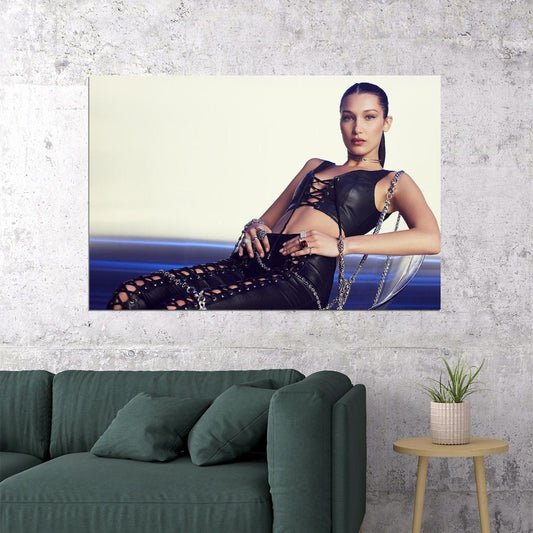 Bella American Woman Model Sexy Model Poster Wall Art Print Home Wall Decor - xonomax