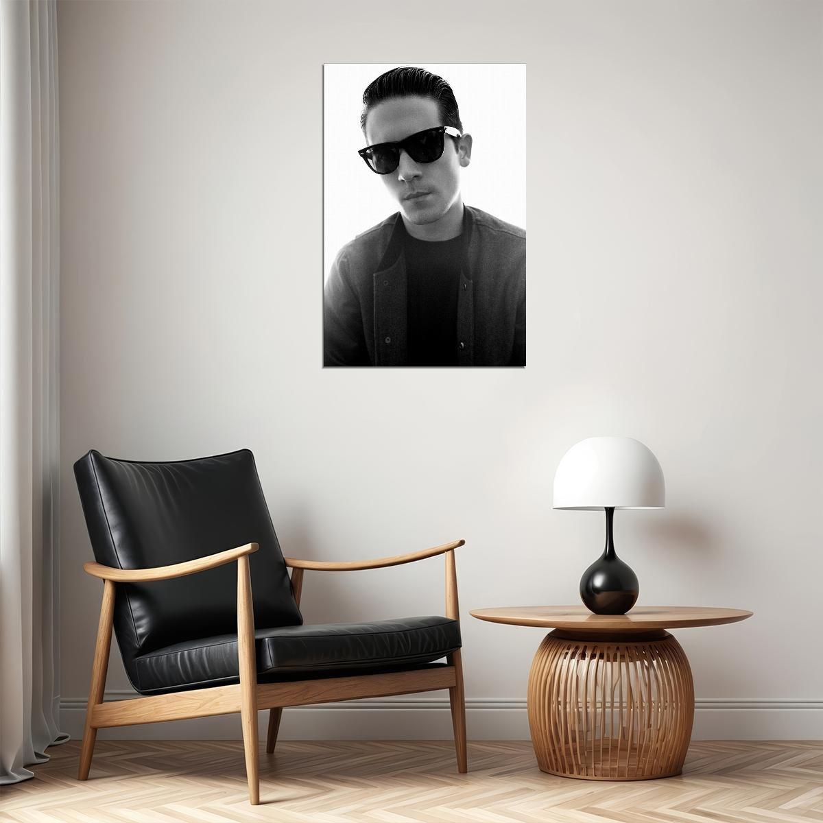 G-eazy American Singer Posing With Sunglasses Poster Wall Art Print Home Wall Decor