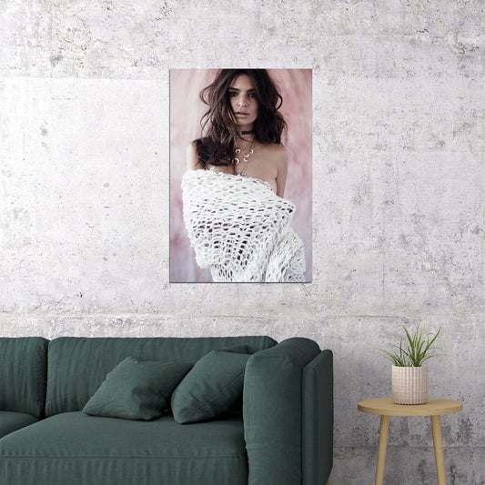 Emily Ratajkowski British-american Model Poster Wall Art Print Home Wall Decor - xonomax