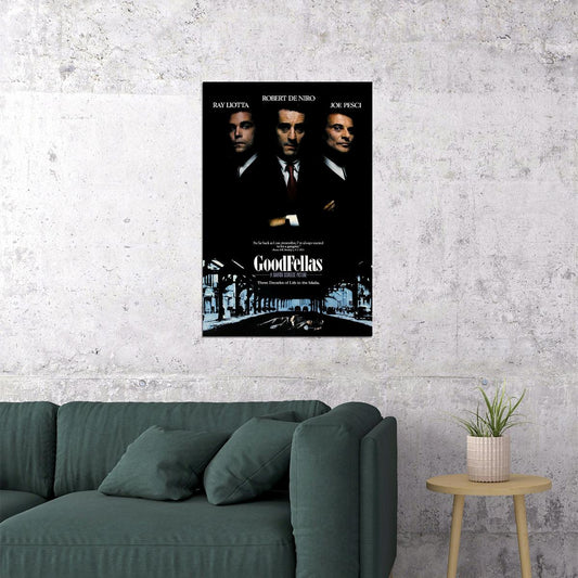 Ray Liotta Goodfellas Movie Biography Drama Tribute Poster Wall Art Print Home Wall Decor - xonomax