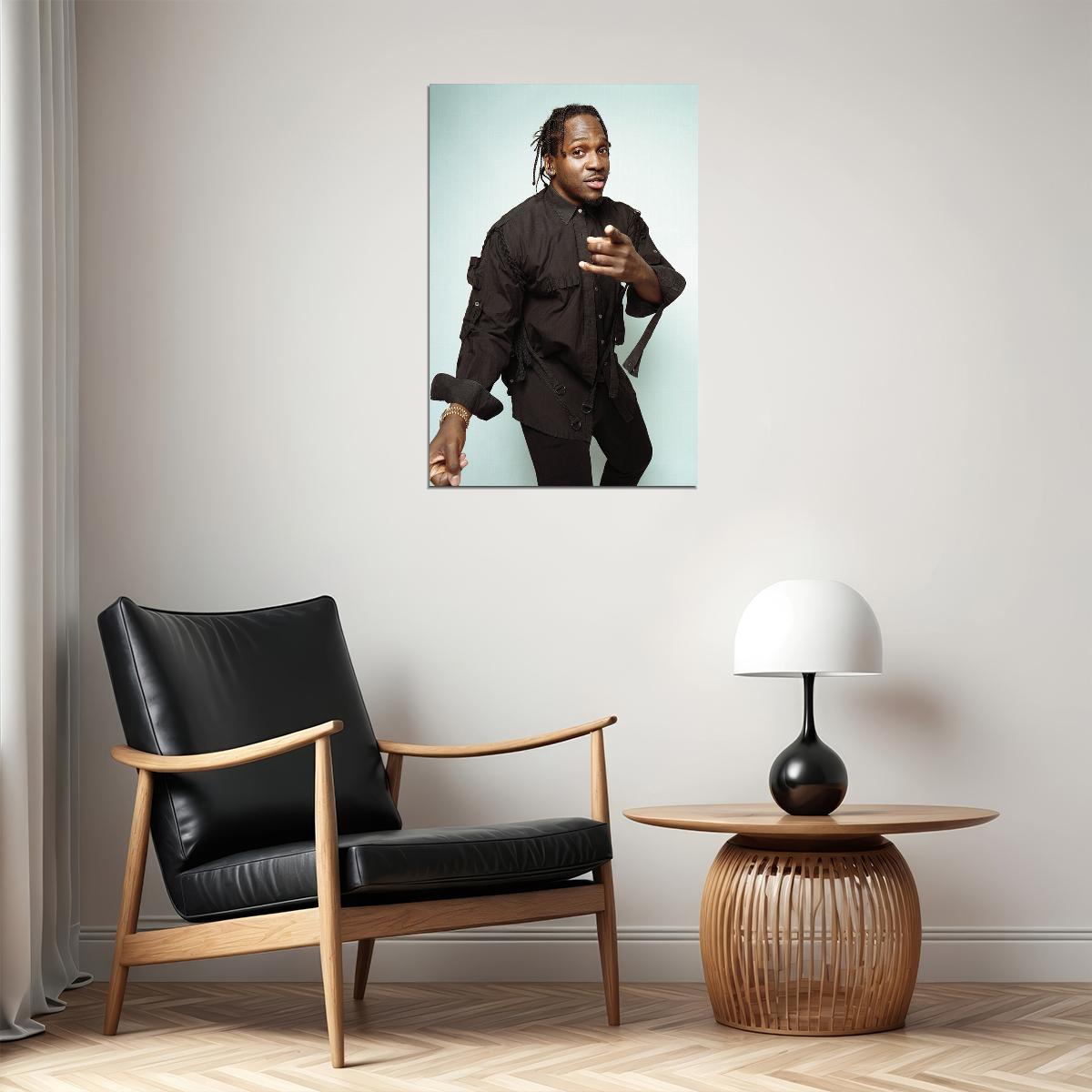 Pusha T Daytona Rap Singer And Artist Poster Wall Art Print Home Wall Decor - xonomax