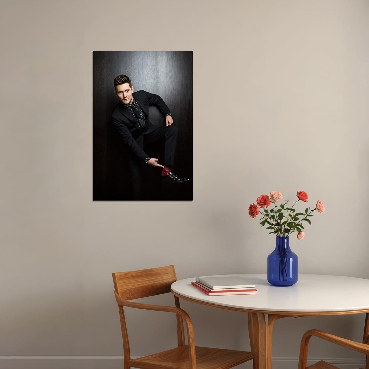 Michael Buble Canadian Musician Singer Actor Poster Wall Art Print Home Wall Decor - xonomax