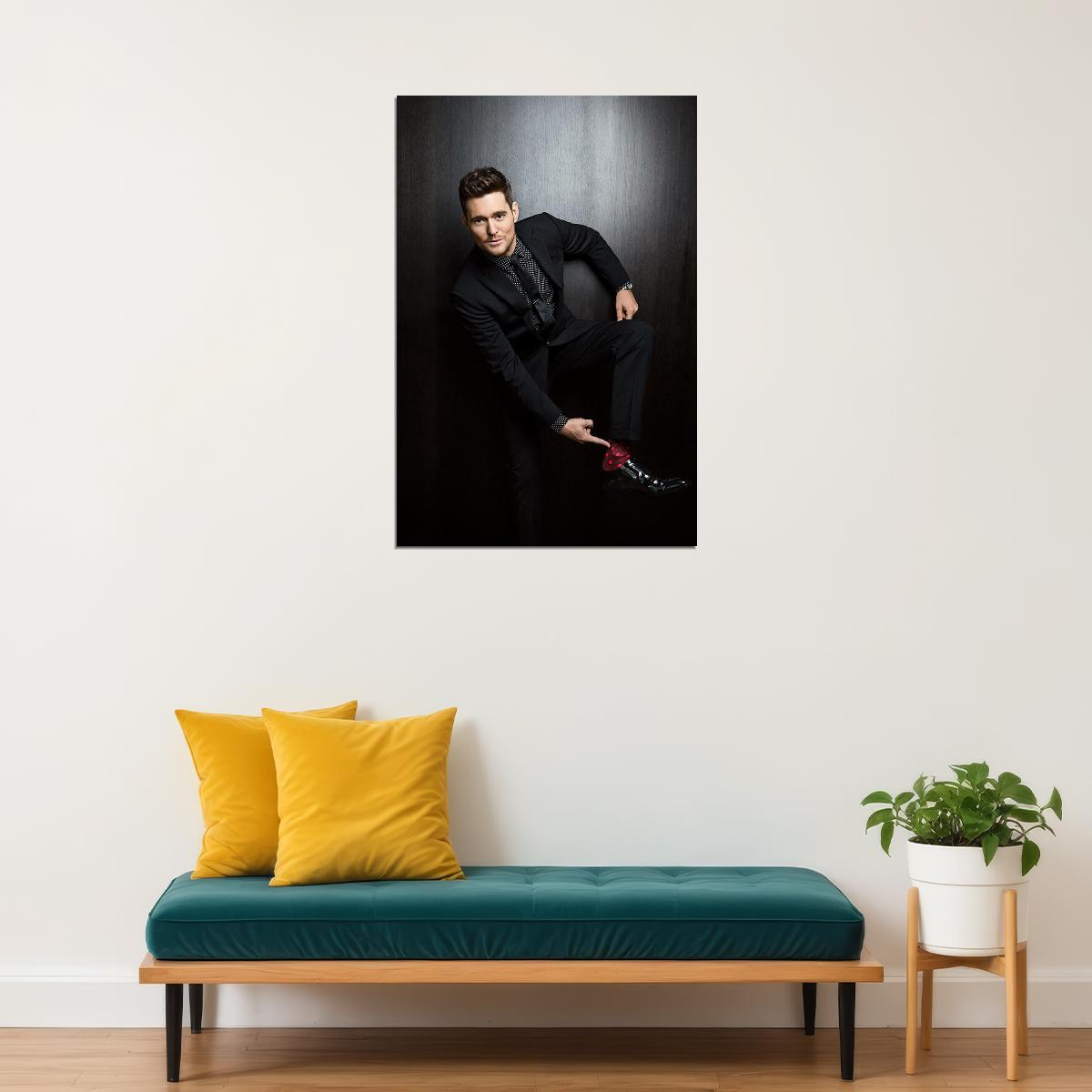 Michael Buble Canadian Musician Singer Actor Poster Wall Art Print Home Wall Decor - xonomax
