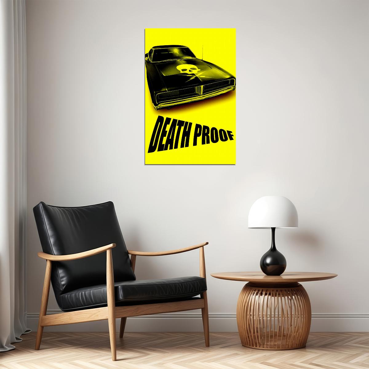 Death Proof Quentin Tarantino Minimalist Thriller Poster Wall Art Print Home Wall Decor - xonomax