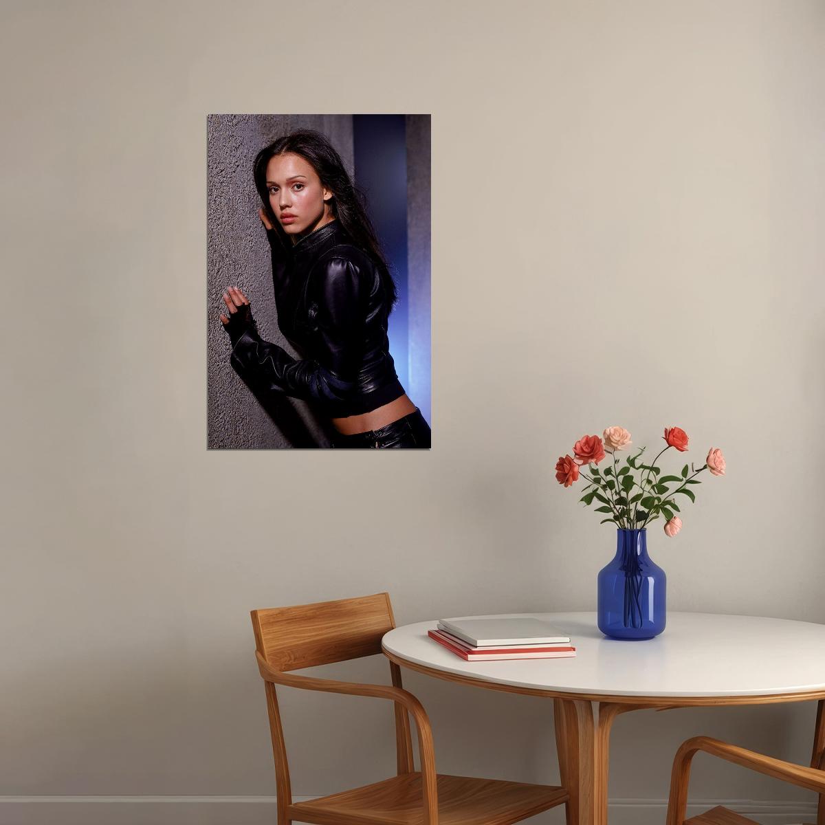 Dark Angel Movie Jessica Alba Attitude Mystery Poster Wall Art Print Home Wall Decor - xonomax