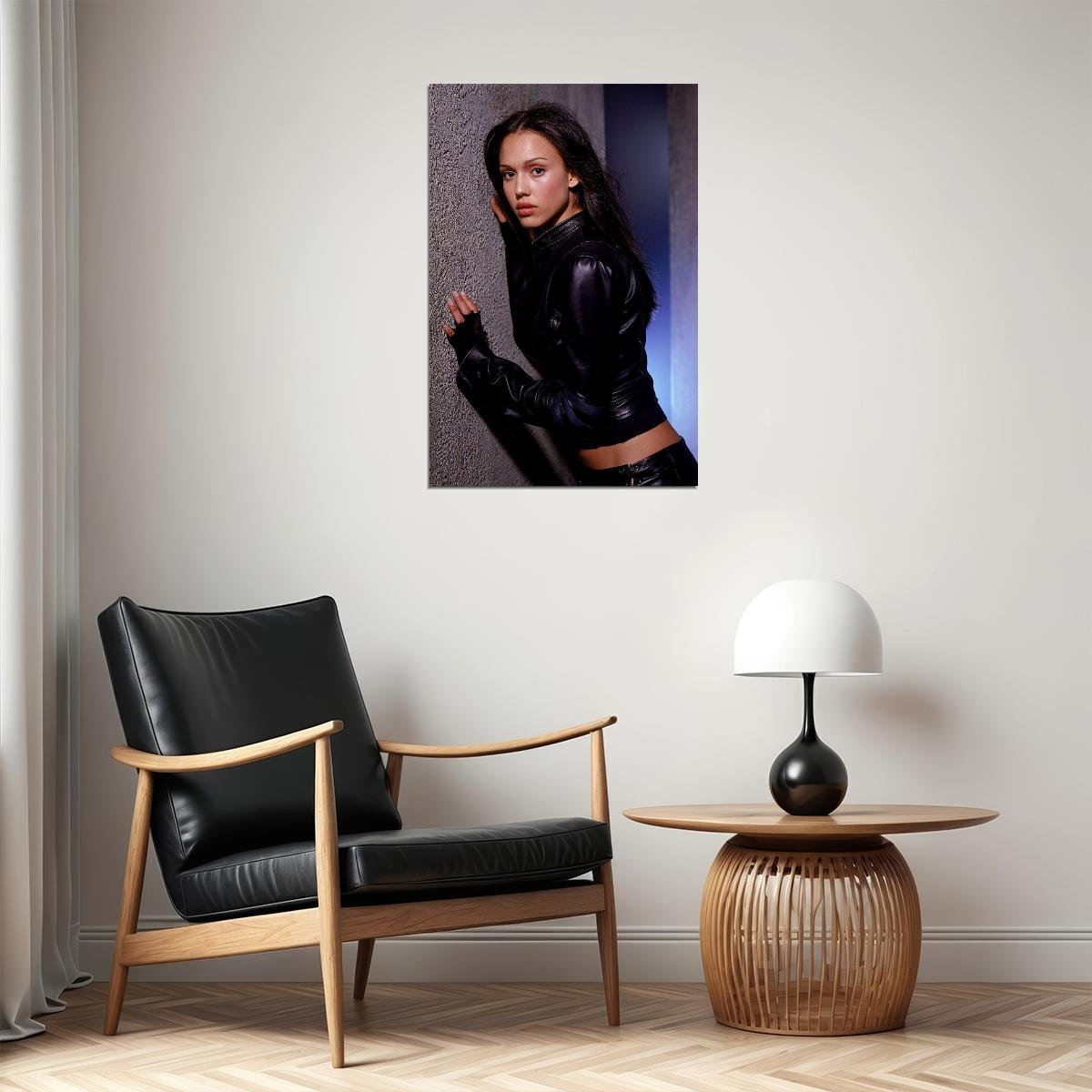 Dark Angel Movie Jessica Alba Attitude Mystery Poster Wall Art Print Home Wall Decor - xonomax