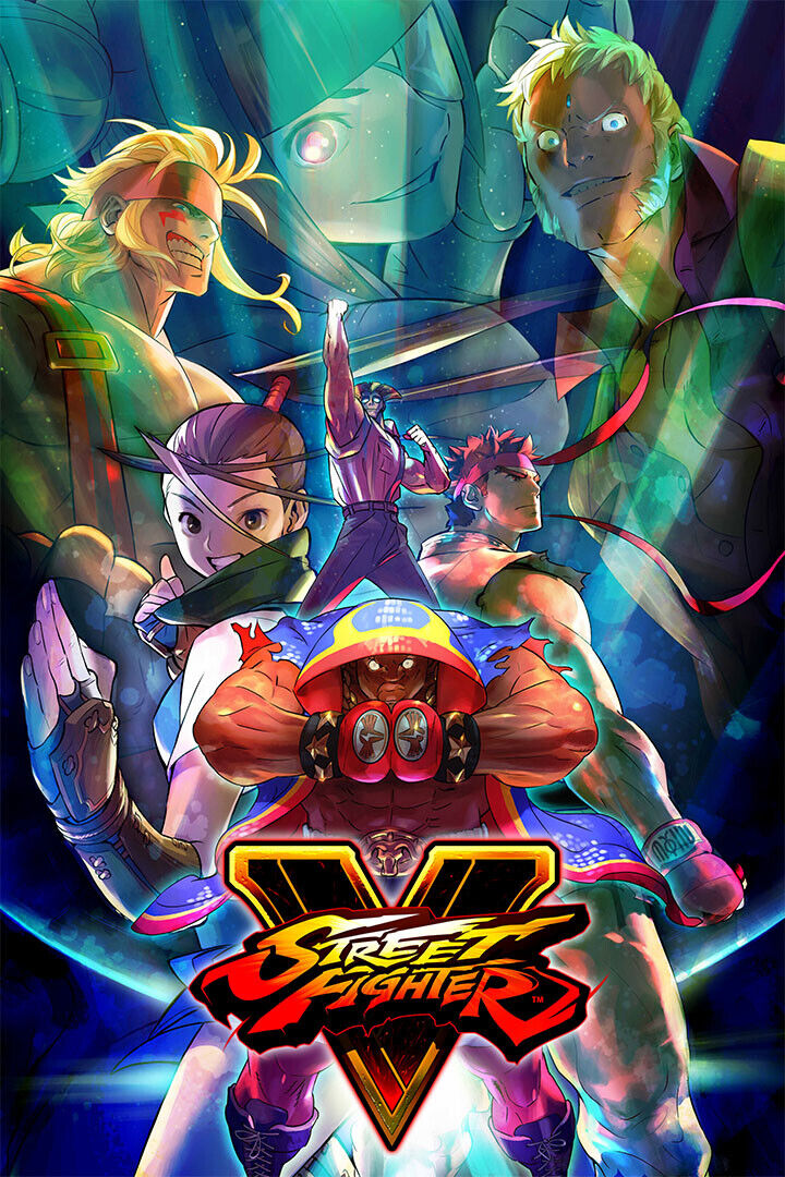 Street Fighter Video Game Series Action Poster Wall Art Print Home Wall Decor - xonomax