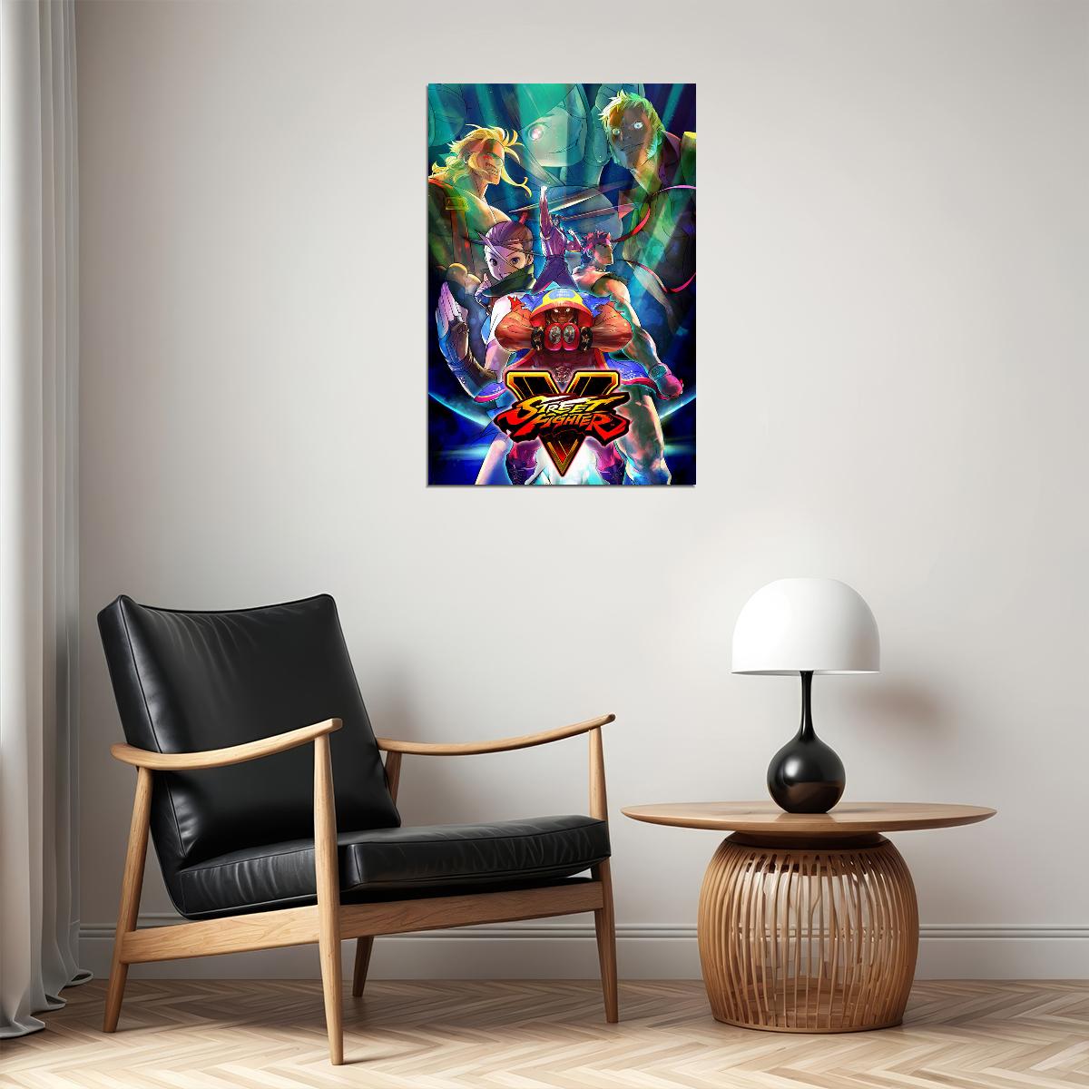 Street Fighter Video Game Series Action Poster Wall Art Print Home Wall Decor - xonomax
