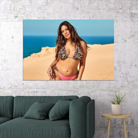 Ashley Graham American Television Presenter Poster Wall Art Print Home Wall Decor - xonomax