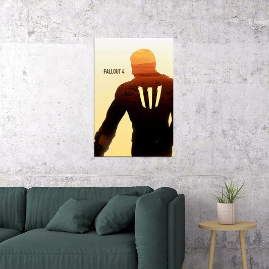 Fallout 4 Video Game Open World Games Adventure Poster Wall Art Print Home Wall Decor - xonomax