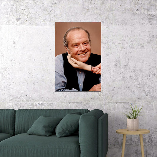 Jack Nicholson Great Actor Artist Poster Wall Art Print Home Wall Decor - xonomax